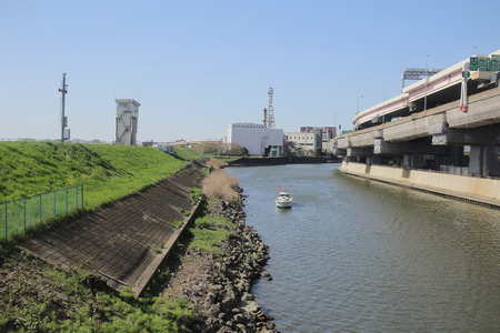 They are in countryside of Japan, Asia.のeditorial素材