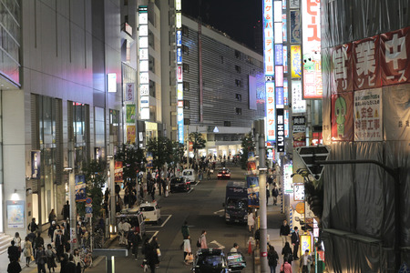 the Shinjuku is a special ward located in Tokyo Metropolisのeditorial素材