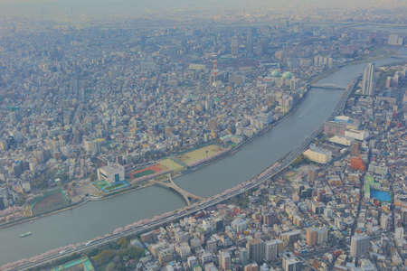 A Great landmark view of Tokyo sky tree.