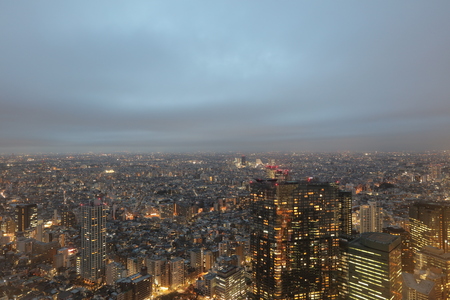 taken from the Tokyo Tower. Tokyo.2016のeditorial素材