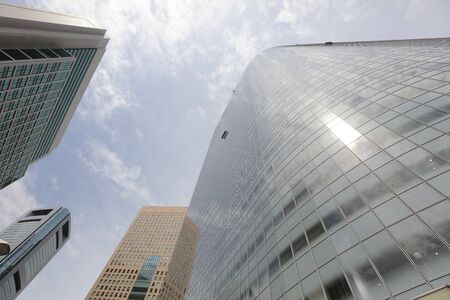 Shiodome is one of the principal financial districts of Tokyo.のeditorial素材