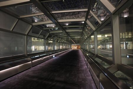 the Empty hall interior with ceramic floor