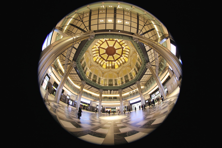 the Ceiling of Tokyo Station Marunouchi Building, Japan