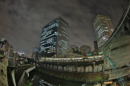 the Tokyo, Japan cityscape at Ochanomizu District.のeditorial素材
