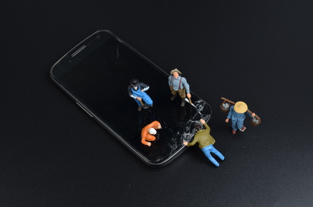 Repair and maintenance your system with small model Engineerの写真素材