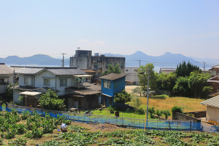 cityscape view with Mihara  2016のeditorial素材