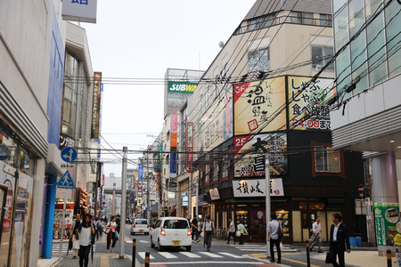 Hiroshima, rebuilt and is the largest city of Chugokuのeditorial素材