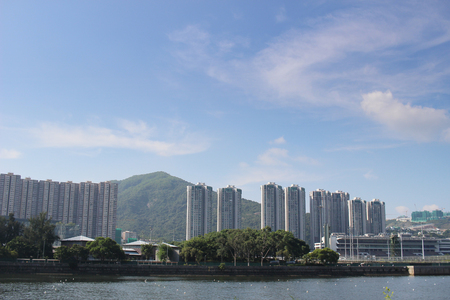 Shing Mun River at Shatinのeditorial素材