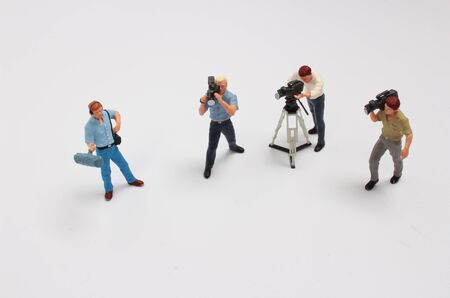 the tiny of figure  theme broad castの写真素材