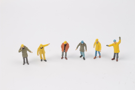 the Miniature people engineer worker construction concept