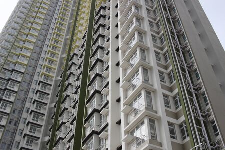 the hk public house On Tat Estate at 2016の写真素材