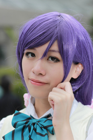 Cosplay from the japan animation and video game