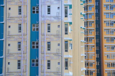 Housing estate of On Tai Estate at 2016のeditorial素材