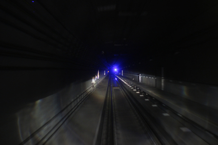 subway South Island Line open at 2016の写真素材