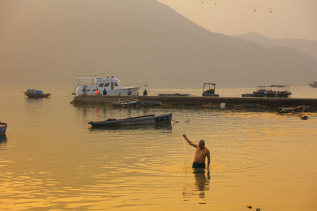 view at Ma Wan Chung , Tung Chungのeditorial素材