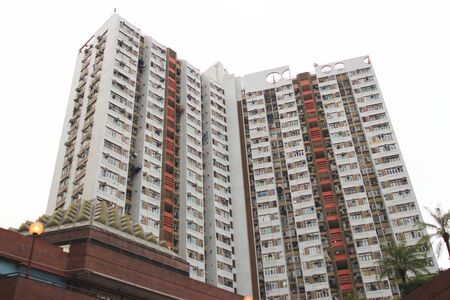 the Packed Hong Kong public housing