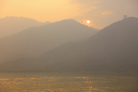 view at Ma Wan Chung , Tung Chungのeditorial素材