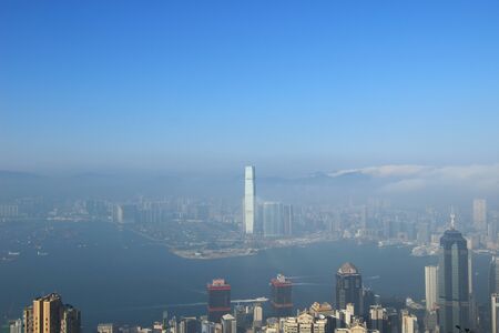 the highest mountain in Hong Kong Island