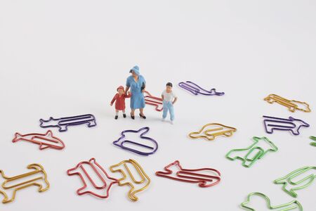 the color and fun of the paper clip