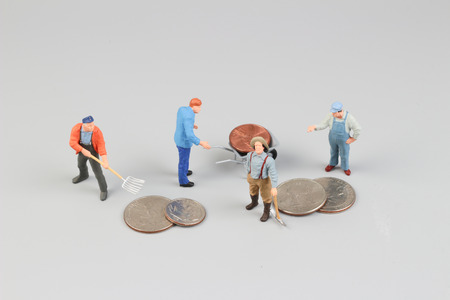 the Team of engineer or worker repairingの写真素材