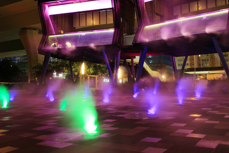 the Kwun tong promenade, hong kong 2017のeditorial素材