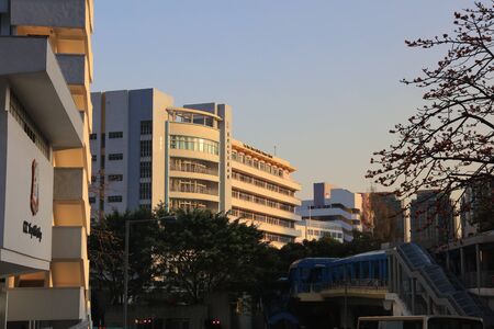 the Tsz Wan Shan at hong kong at 2017のeditorial素材