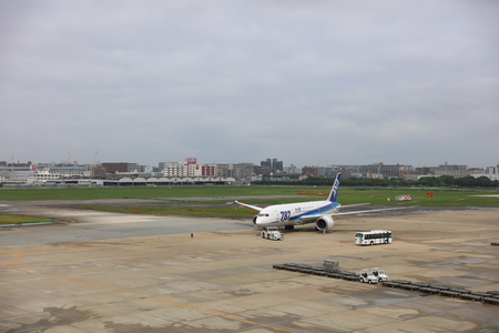 the  Fukuoka Airport   Domestic Flights 2016のeditorial素材