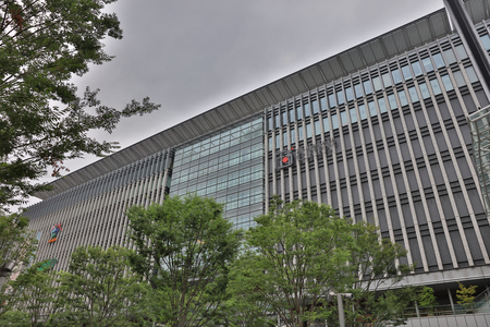 the Hakata Station and its surrounding shopping mall.のeditorial素材