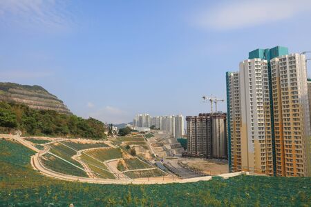 the Housing estate of On Tai Estate at 2017のeditorial素材