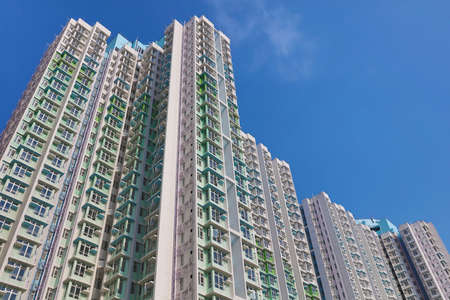 the Housing estate of On Tai Estate at 2017のeditorial素材