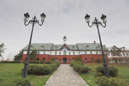 Asahikawa, Housed in a European inspired castleのeditorial素材