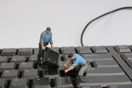 the Worker figurines posed look as though they work