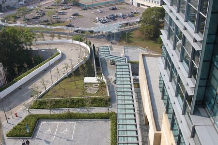 the stair at hkust business college hk