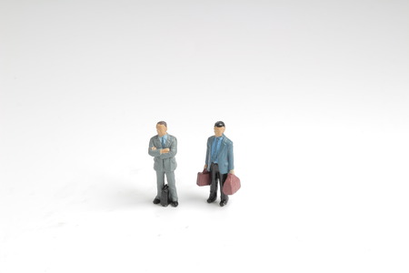 the small business people of a figureの写真素材