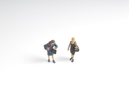 the small business people of a figureの写真素材