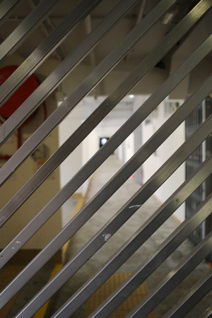 the gate look of the passage pathの写真素材