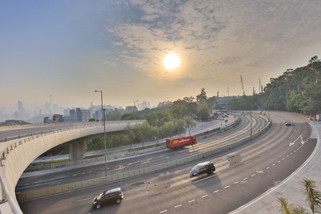 the Lung Kui Road, Hong Kong, Kowloonのeditorial素材