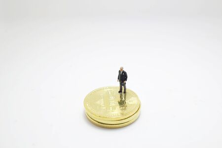 the fun of figure with the  Bitcoin