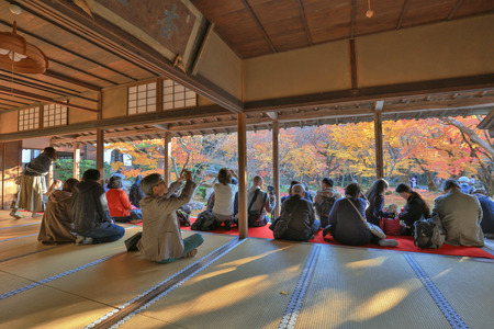 the Zuiganzan Enkouji Temple at Sakyo Kuのeditorial素材