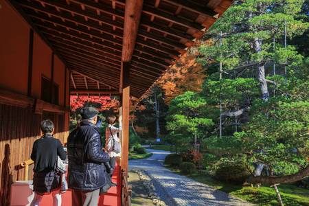 a Manshu in Monzeki at kyoto japan のeditorial素材