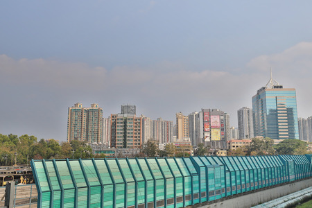 the area of north district  Sheung Shuiのeditorial素材