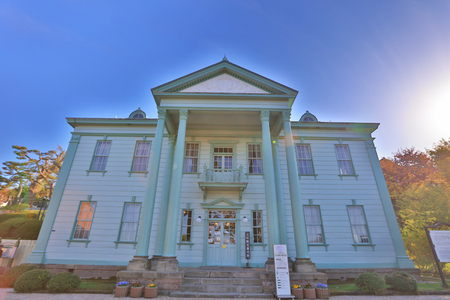 city Museum of Photographic History in Motomachi park in Hakodateのeditorial素材