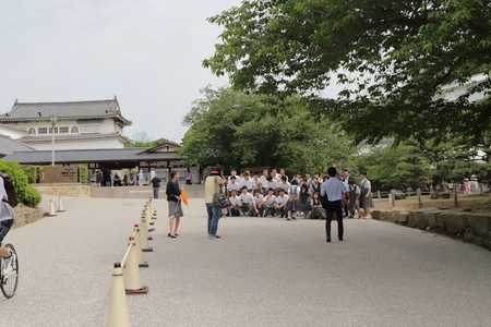 Heritage site, is the most visited castleのeditorial素材