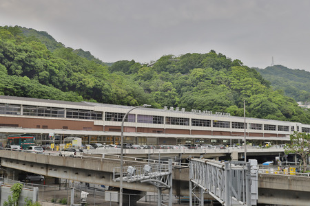 street view of Kobe,  at KOBE, JAPANのeditorial素材