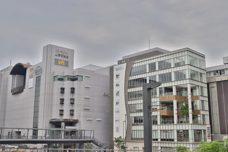 the street view Himeji, at Hyogo Prefectureのeditorial素材