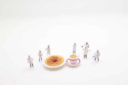 the fun of figure of Cha chaan tengの写真素材