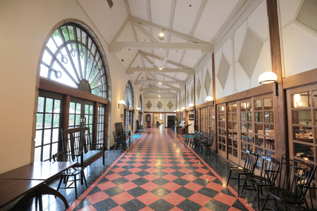 the interior hall at  Kurashiki Ivy Square, Kurashikiのeditorial素材