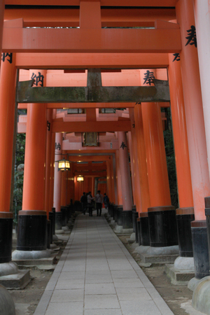 Fushimi Inari Taisha Shrine in Kyoto, Japanのeditorial素材