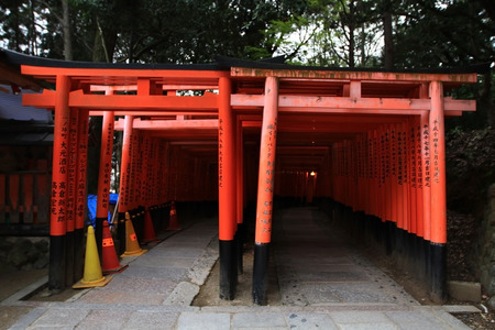 Fushimi Inari Taisha Shrine in Kyoto, Japanのeditorial素材