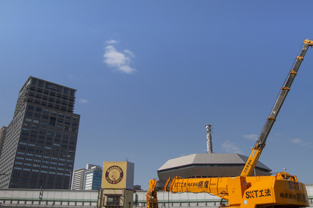a Namba area at osaka japan day timeのeditorial素材